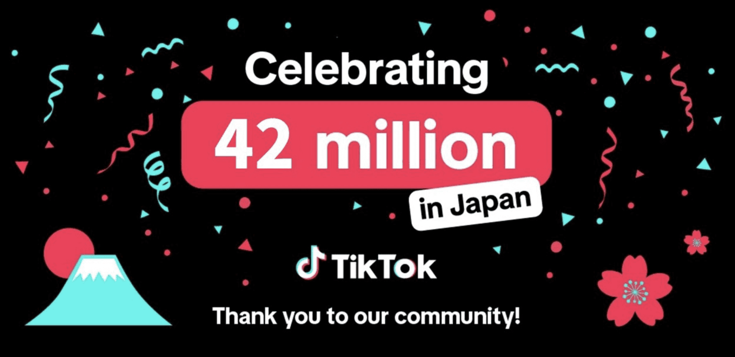 SNS最新情報】TikTokのMAU4,200万が示す、日本市場での急成長 – 株式 